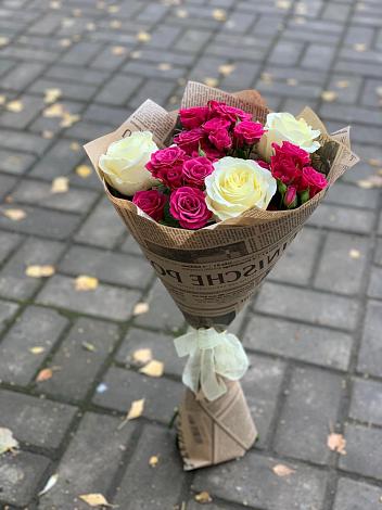 Букет цветов из: Розы в Ушаково